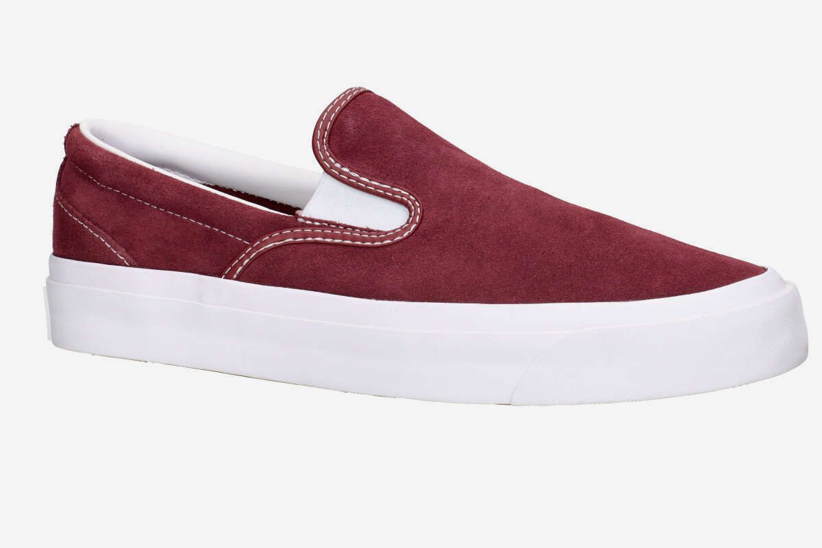 Converse CONS One Star CC Slip Pro Shoes (deep bordeaux white white)