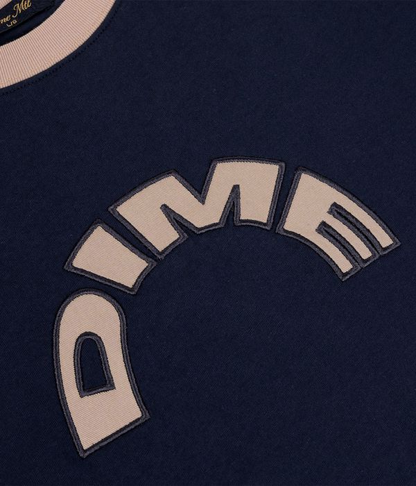 Dime Arch Ringer T-Shirt (navy)