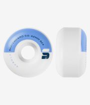 skatedeluxe Athletic Soft Rouedas (white) 52mm 92A Pack de 4