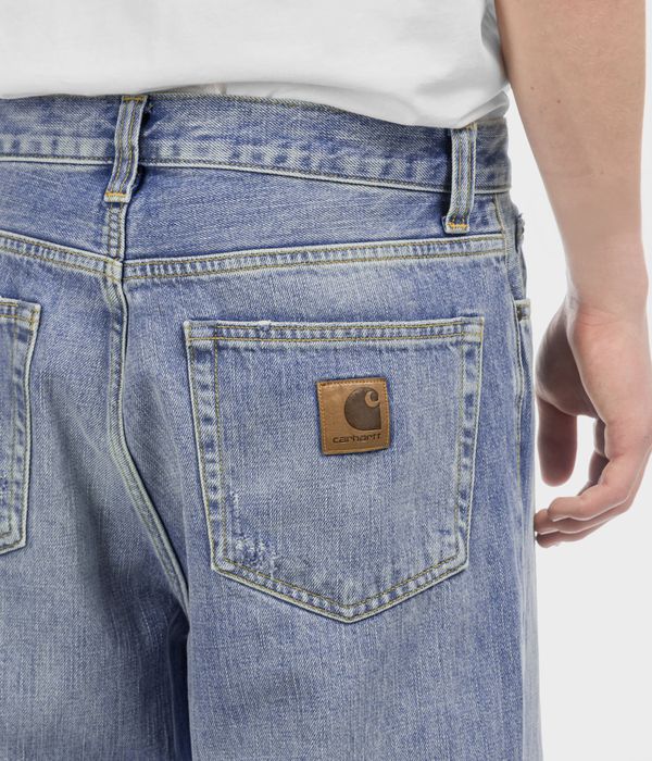 Carhartt WIP Aaron Pant Camano Jeans (blue burst washed)
