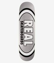 Real Team Classic Oval 7.75" Skateboard Deck (silver)