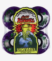 Santa Cruz Kendall End Of The World Reissue OG Slime Slime Balls Rollen (purple) 60 mm 78A 4er Pack