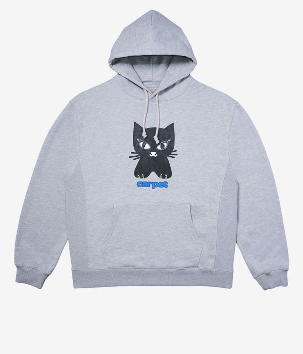 Carpet Company Cat Hoodie (heather grey)