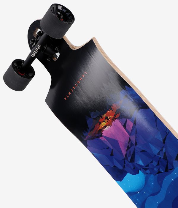 Landyachtz Switchblade 40" (101,6cm) Complete-Longboard (blue)