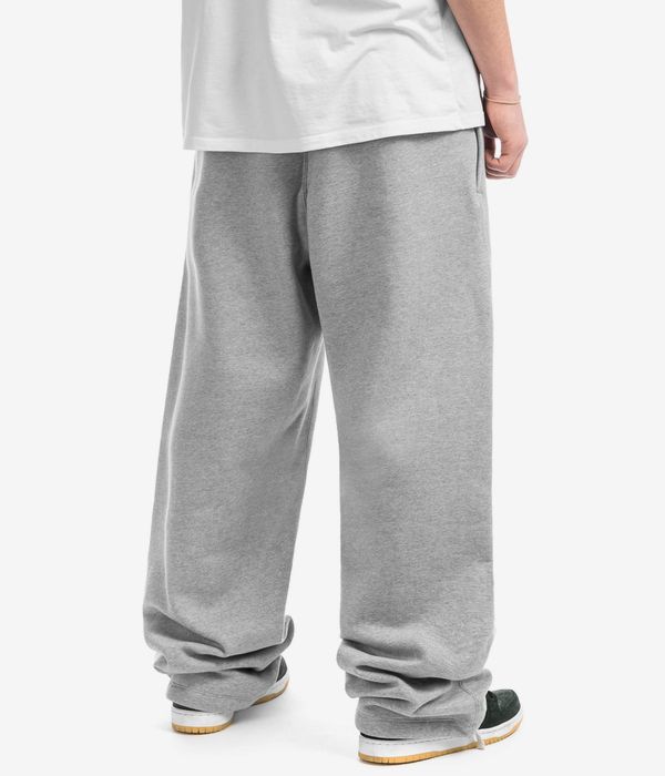 Nike SB Solo Swoosh Open Seam Pantalones (dark grey heather)