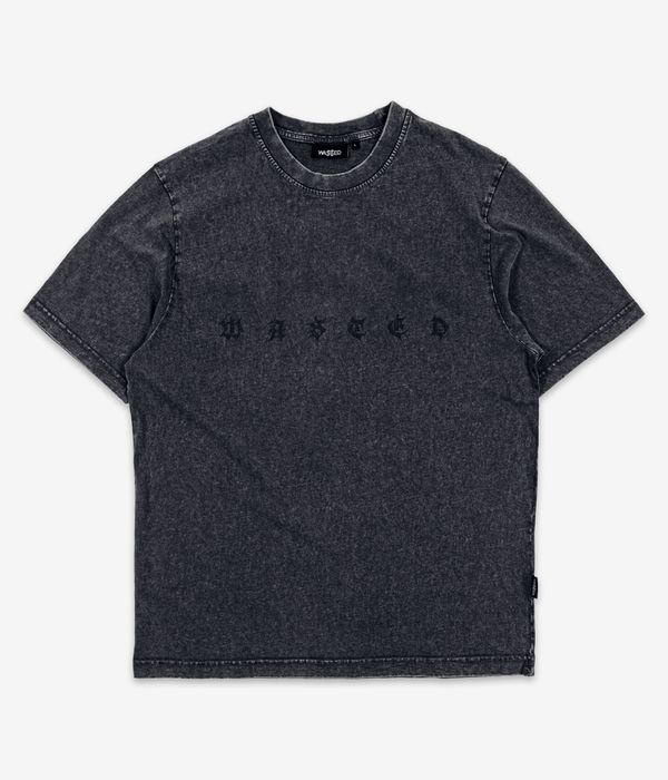 Wasted Paris Splinter Faded T-Shirt (faded black)