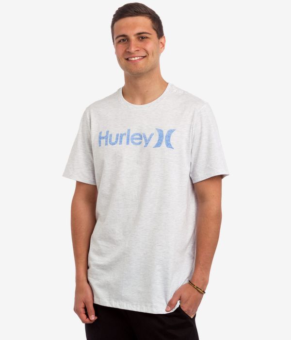 Hurley One & Only Push Through T-Shirt (birch heather)