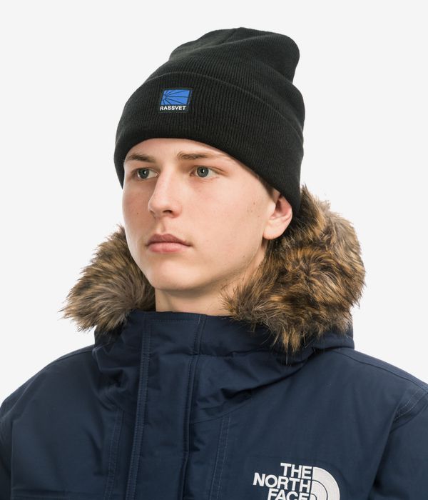 RASSVET | PACCBET Logo Knit Beanie (black)