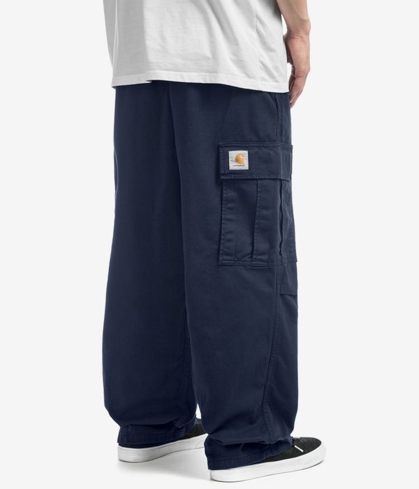 Carhartt WIP Cole Cargo Pant Organic Moraga Pantalons (air force blue garment dyed)