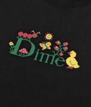 Dime Classic Cross Stitch T-Shirty (black)