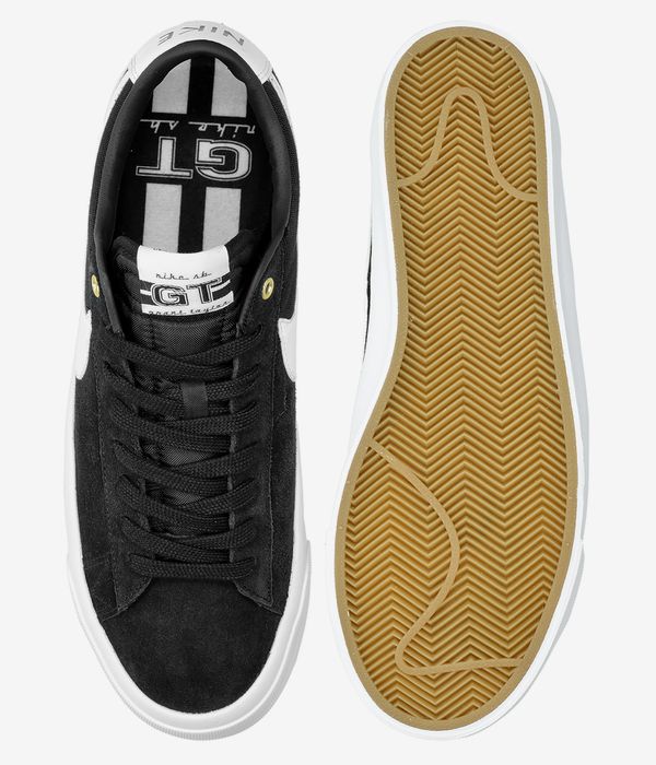Nike SB Zoom Blazer Low Pro GT Shoes (black white gum light brown whit)