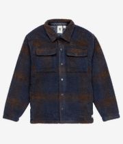 Element Hueco Overshirt Jacket (eclipse navy java plaid)
