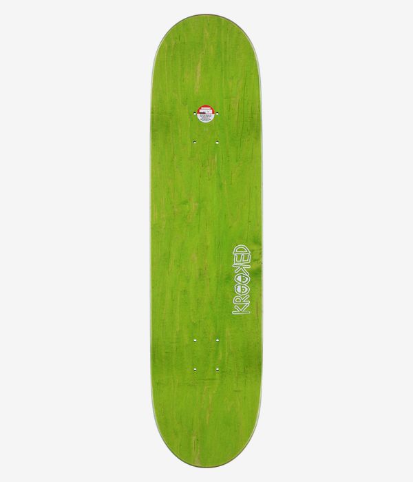 Krooked Worrest Awesome Cycle 8.12" Skateboard Deck (white)