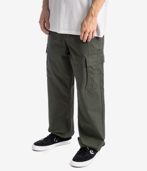 Volcom Squads Cargo Loose Tapered Broeken (squadron green)
