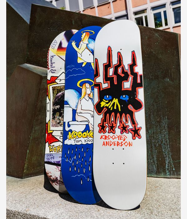 Krooked Knox Angel 8.5" Tavola da skateboard (multi)