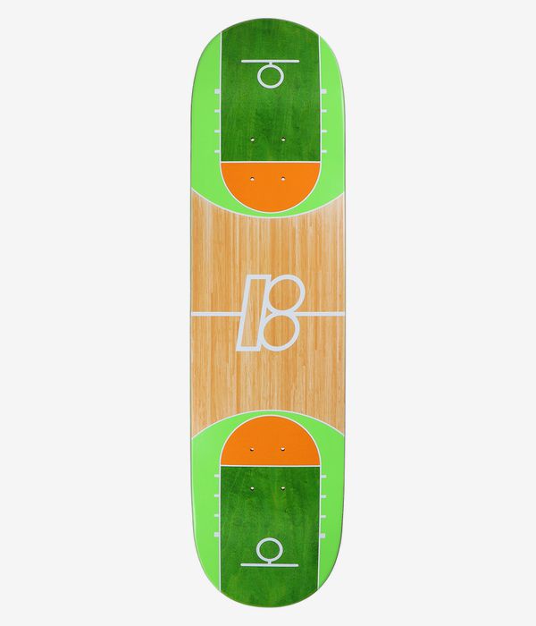 Plan B Ball Court 8.25" Skateboard Deck (green)