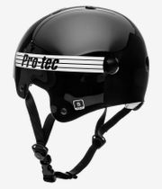 PRO-TEC Old School Helmet (gloss black)