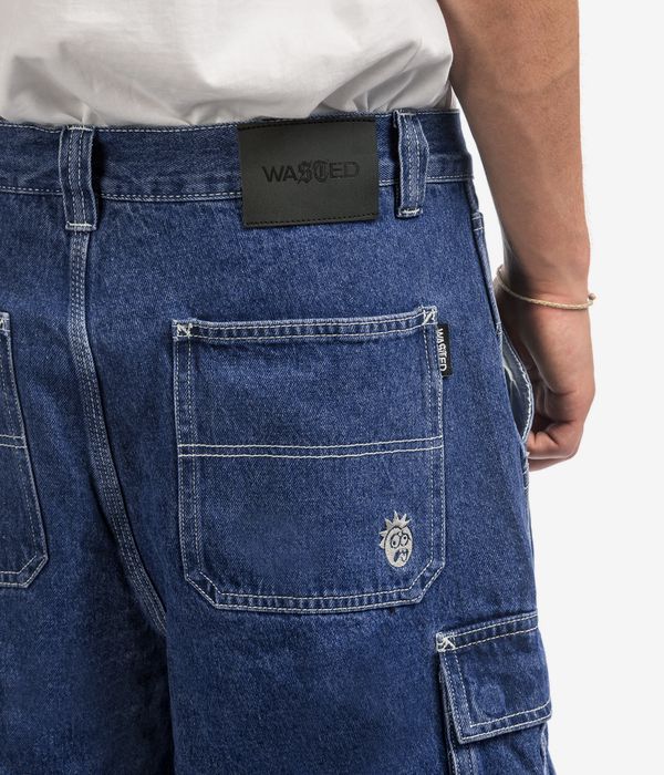 Wasted Paris Creager Shorts (washed blue)