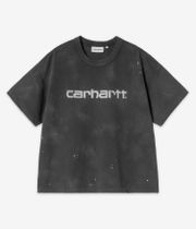 Carhartt WIP Painter T-Shirt women (black destroy wash splatter)