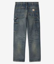 Carhartt WIP Double Knee Pant Smith Jeans (blue worn used wash)