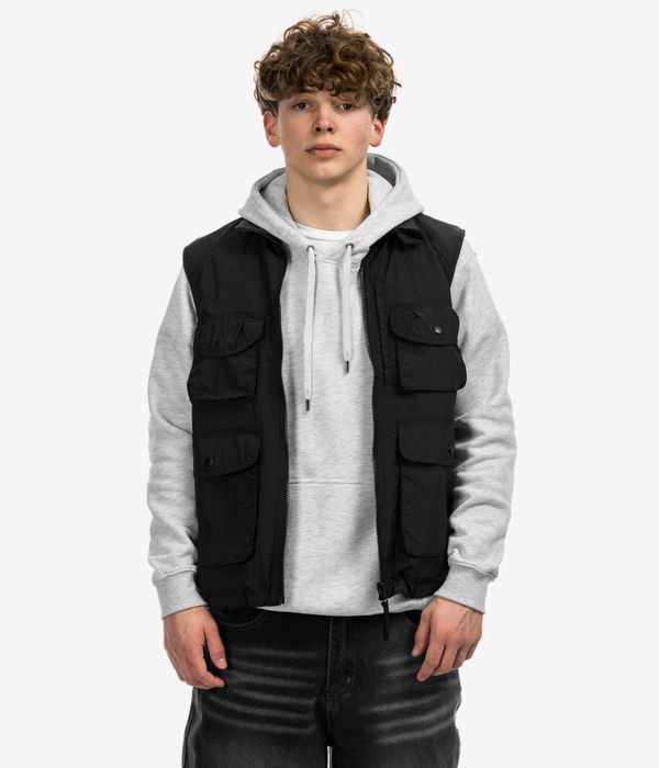 Pop Trading Company Reversible Safari Vest (anthracite)