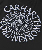 Carhartt WIP Spirals Organic T-Shirt (black)