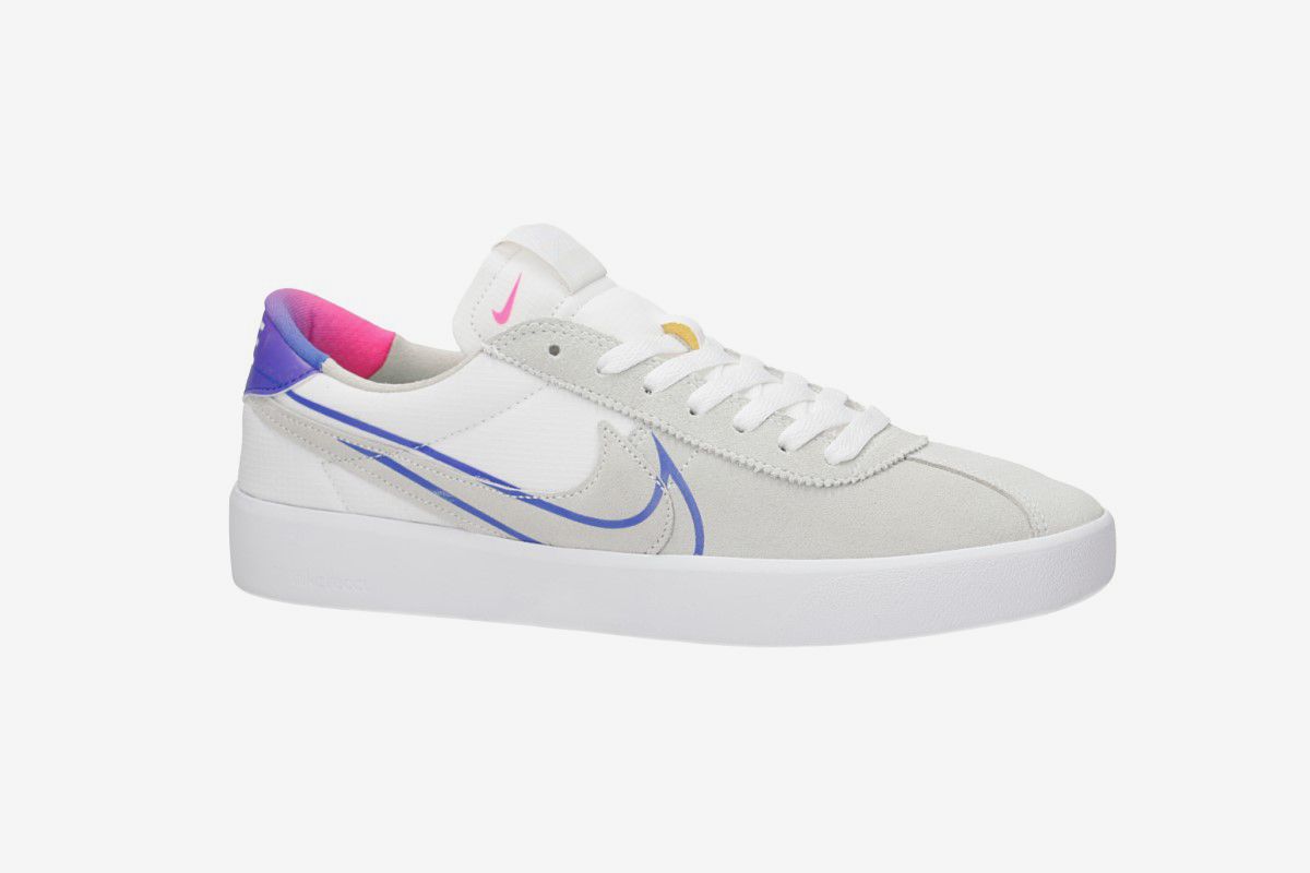 Nike Sb Bruin React T Zapatilla Summit White Racer Blue Comprar En Skatedeluxe