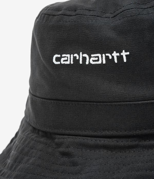 Carhartt WIP Script Bucket Chapeau (black white)
