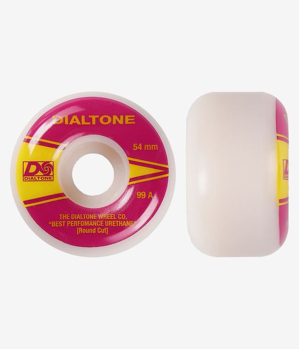 Dial Tone Atlantic Round Cut Wielen (white) 54mm 99A 4 Pack