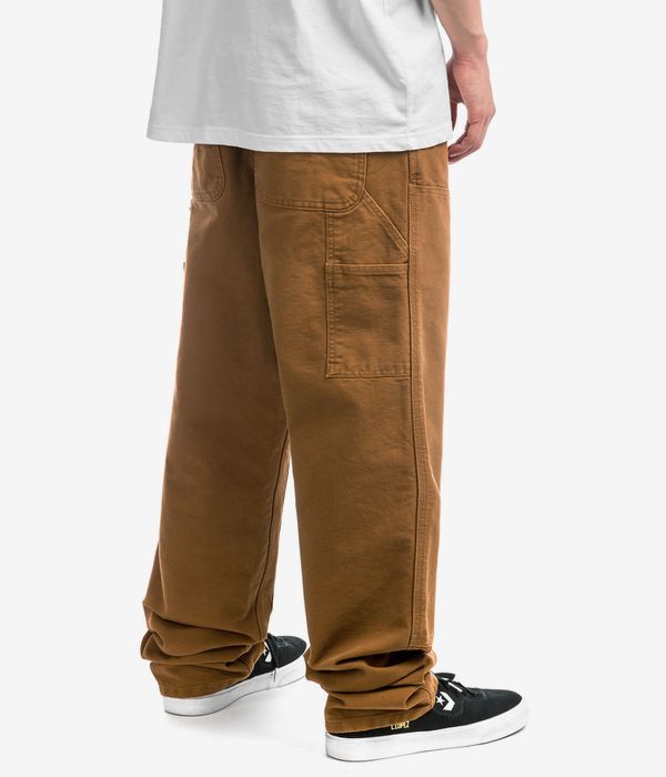 Shop Carhartt WIP Double Knee Organic Pant Dearborn Pants (deep h brown  aged canvas) online