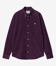 Carhartt WIP Madison Fine Cord Chemise (huckleberry wax)