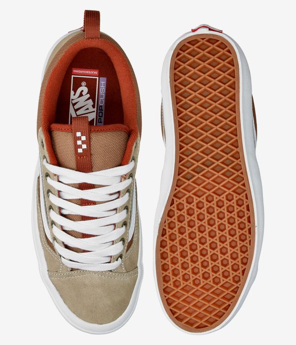 Vans Skate Old Skool 36+ Shoes (khaki burnt orange)