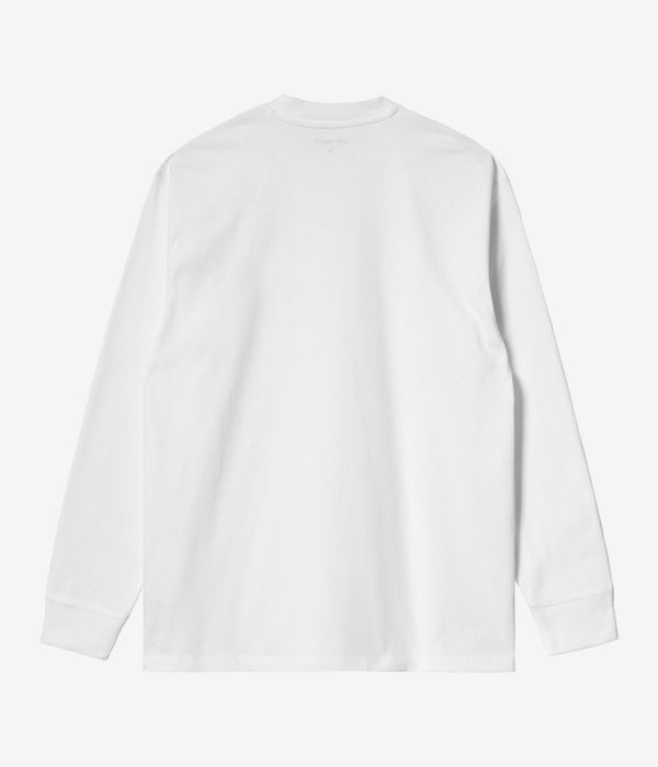 Carhartt WIP Base Maglia a maniche lunghe (white black)