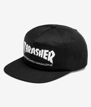 Thrasher Skate Mag Snapback Cap (black white)
