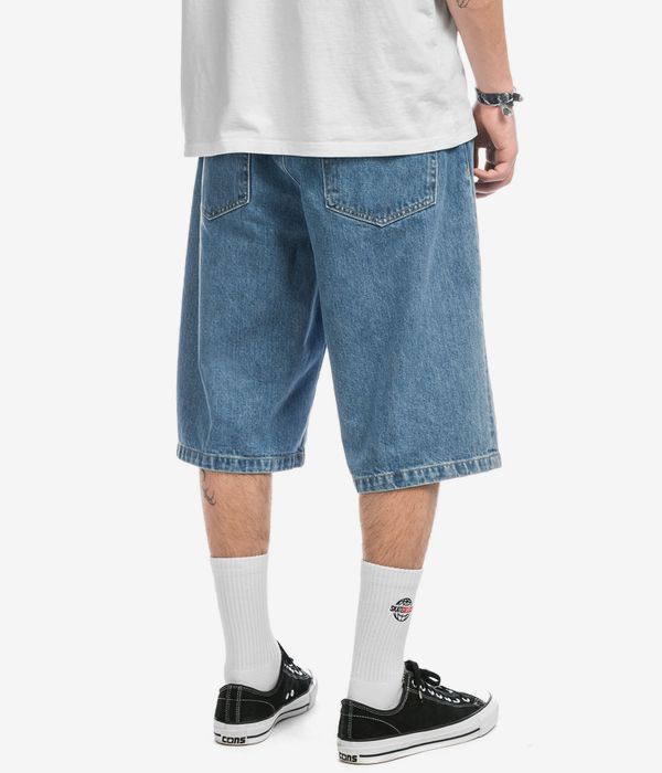 Carhartt WIP Langdon Cotton Smith Shorts (blue stone bleached)