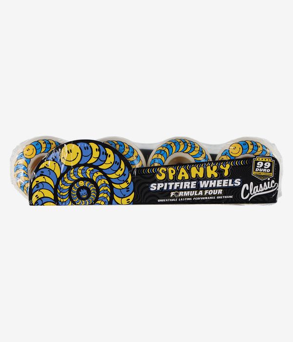 Spitfire Formula Four Spanky Happy Classic Wheels (natural) 52 mm 99A 4 Pack