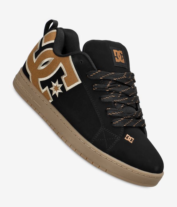 DC Court Graffik Schoen (black brown gum)