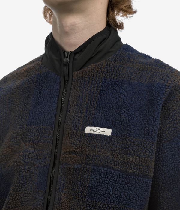 Element Classic Sherpa Veste (eclipse navy java plaid)
