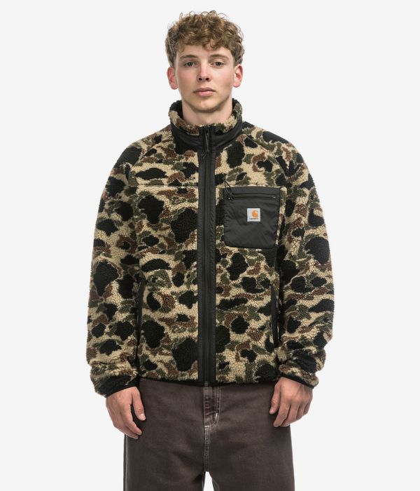 Carhartt WIP Prentis Liner Giacca (camo duck jacquard green black)