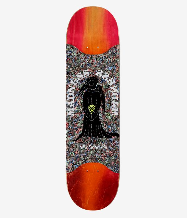 Madness Perelson Birdie Slick 8.375" Planche de skateboard (multi orange)