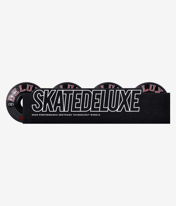 skatedeluxe Academy Club Classic ADV Roues (black) 52mm 100A 4 Pack