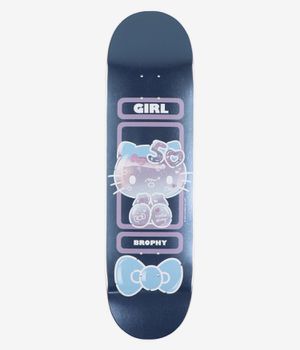 Girl x Hello Kitty 50th Anniversary Brophy 8.56" Skateboard Deck (turquoise)