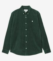 Carhartt WIP Madison Fine Cord Shirt (conifer wax)
