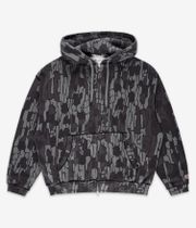 Evisen Dokuro Camo Zip-Hoodie (black)