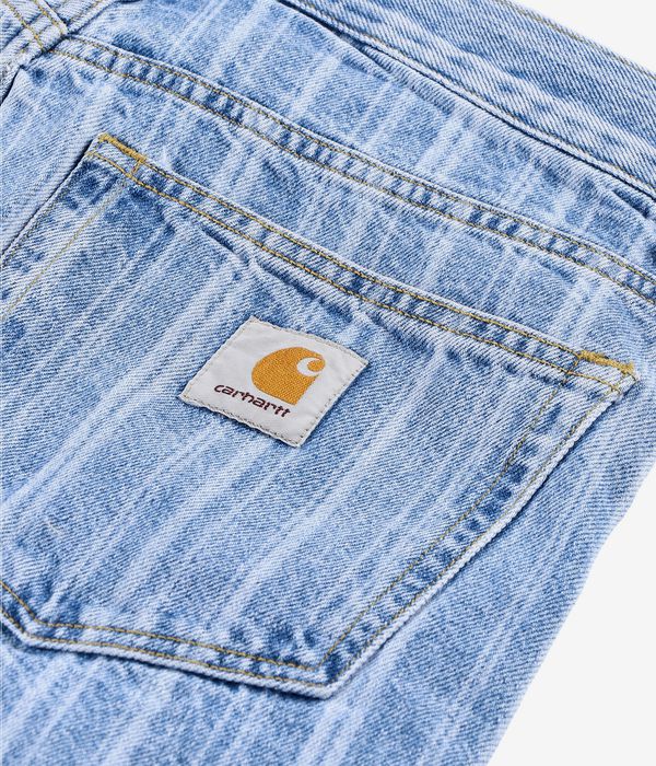 Carhartt WIP Rylan Pant Hampton Jeans (rylan stripe blue stone bleached)