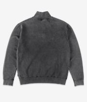 Antix Simplex Half Zip Organic Sweatshirt (washed black)