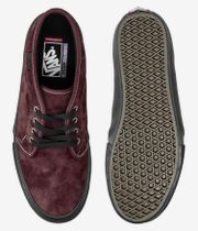 Vans Skate Chukka Shoes (dark red black)