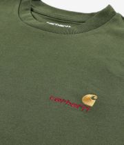 Carhartt WIP American Script Organic Camiseta (tarragon)