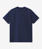 Carhartt WIP Script Embroidery Camiseta (ink air yellow)
