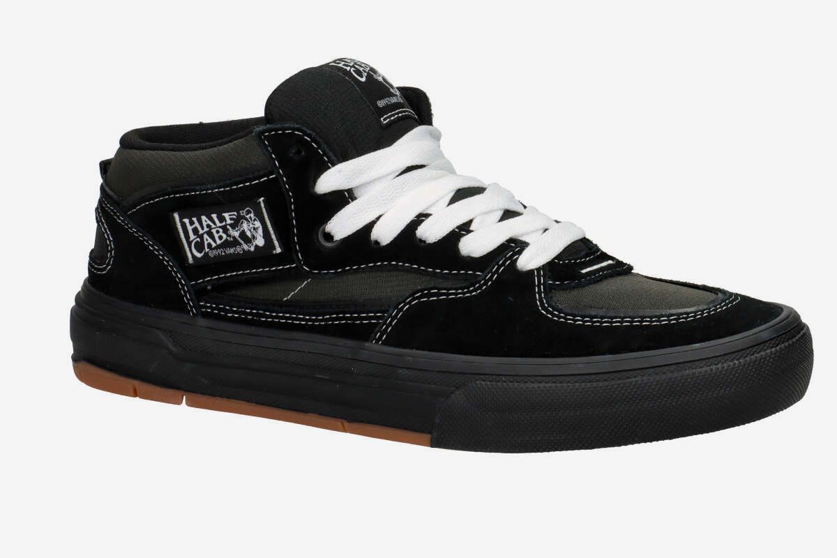 Vans Skate Half Cab Wafflecup Schoen (black asphalt)
